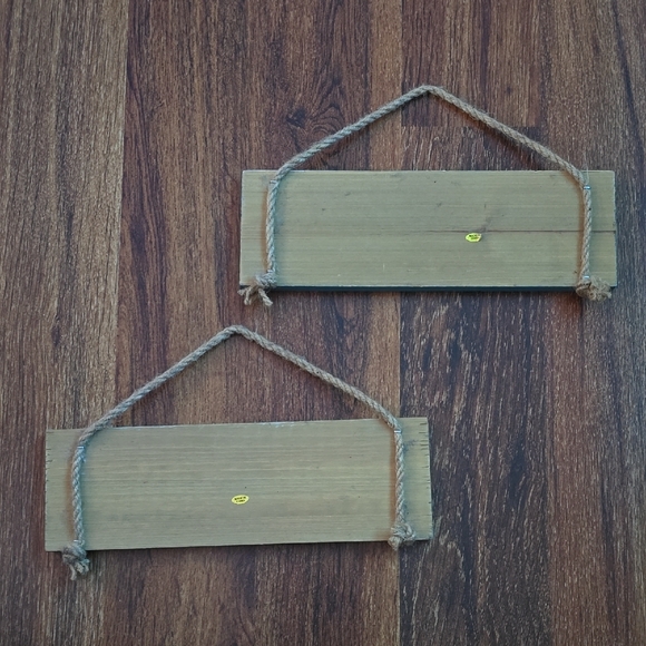 Blue Beach and Fun Wall Signs - Picture 2 of 2